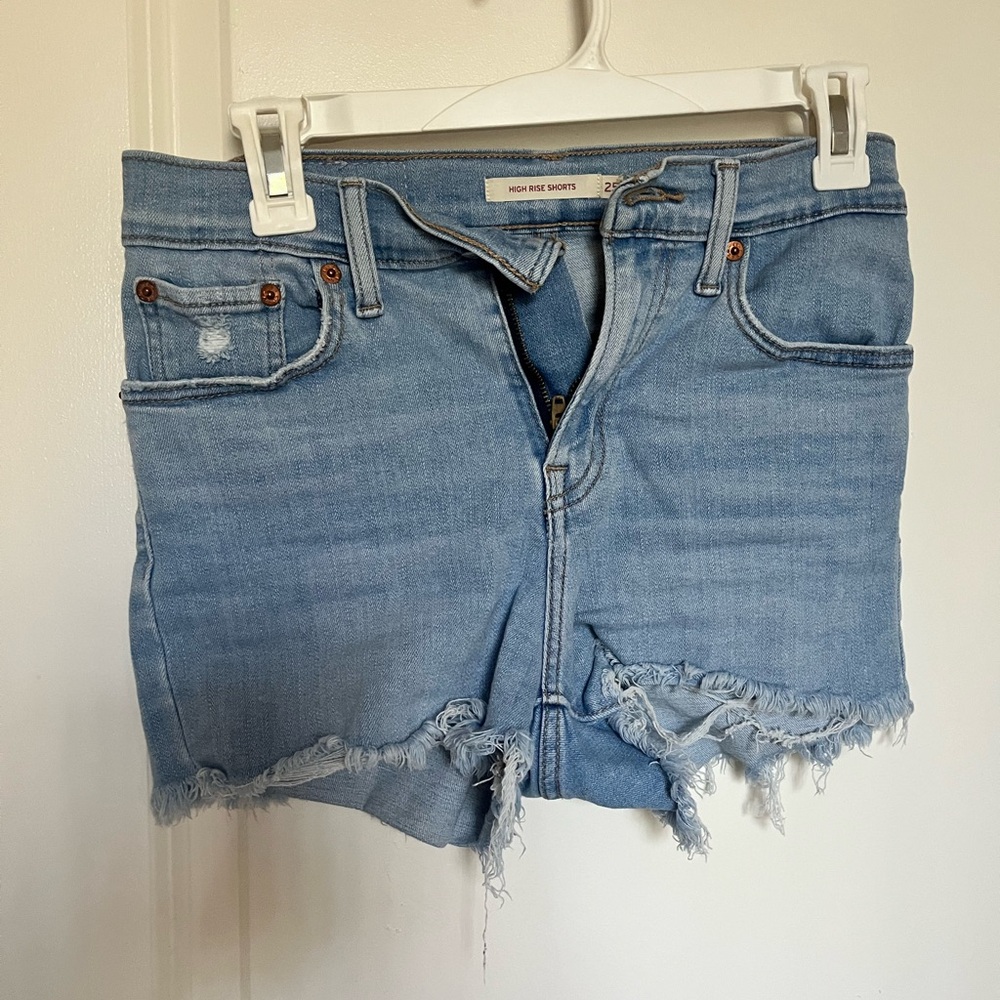 Levi’s High Rise Shorts